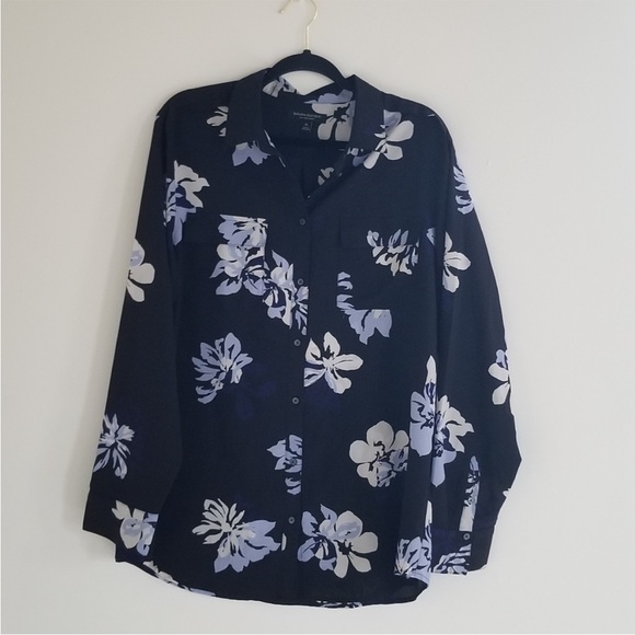 Banana Republic Floral Dillon Shirt Blouse - Picture 3 of 5